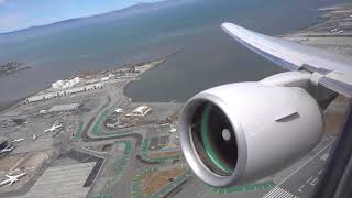 UNITED AIRLINES Boeing 777-200 / San Francisco to Honolulu / 4K Video