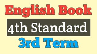 English Book 4th Standard 3rd Term
