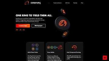 Onering Finance - The Best Stable Coin Yield Optimizer on the Market