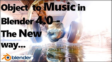 Make object react to music/Blender 4.0