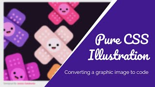 Pure CSS Illustration (Timelaps)