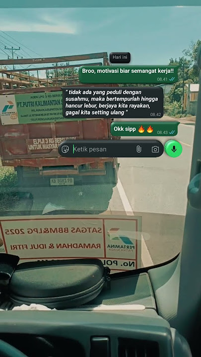 salam satu aspal [ada cerita setiap kilometer nya] #subscribe #jalanyangjauhjanganlupapulang #driver