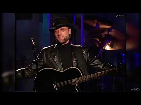 LIVE- MAURICE GIBB SINGING LEAD AGAIN!! Man in the middle  -Bee gees (2001) HD