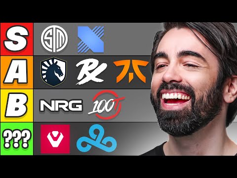 We Ranked Every VCT Competitor! | TSM Valorant Tier List