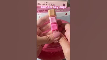 Custom 4 Key Mechanical Keyboard Fidget Toy with Red Switch