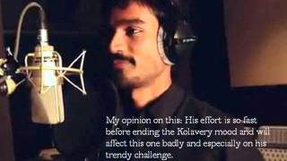 Dhanush Boost Sachin Anthem - Is Too Early???