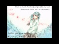 Hatsune Miku - Hirari Hirari Lyrics [Eng - Esp - Jap - Romaji]