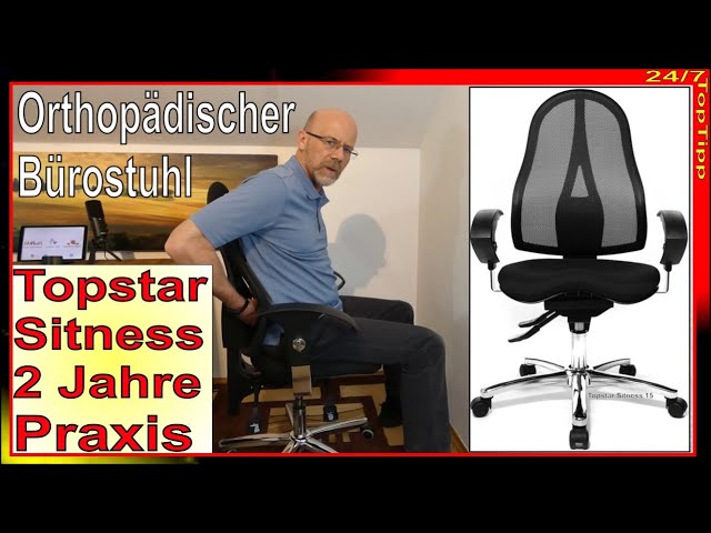 Topstar Sitness ✓ Orthopädischer Bürostuhl [ 2 Jahre Praxis ] Gaming Stuhl  - 24/7 Homeoffice TopTipp - YouTube