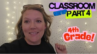 Classroom Set Up Part 4: The Finale!! We did it, we set up the classroom, YAY!