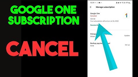 GOOGLE ONE SUBSCRIPTION, HOW TO CANCEL? Tagalog Tutorial