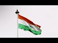 Indian flag on pole 1 copyright free 4k