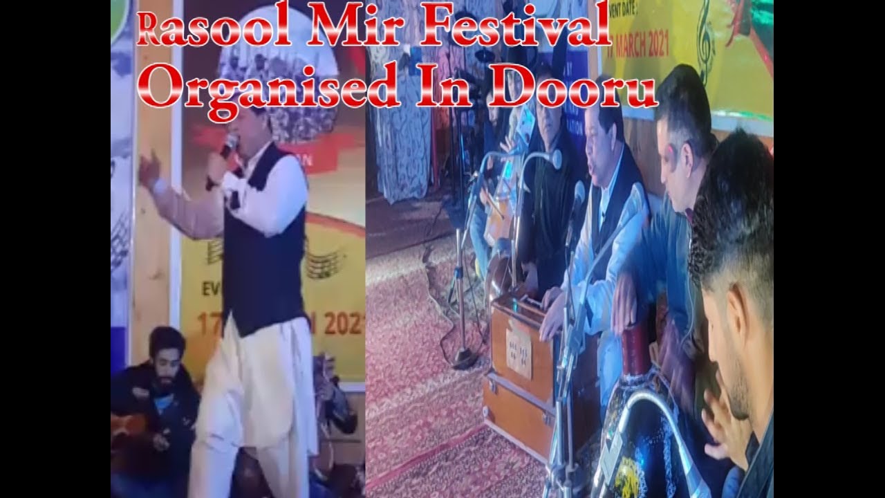 Rasool Mir Festival Organised In Dooru! - YouTube