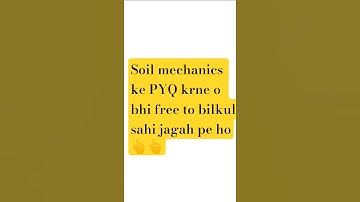 Soil mechanics PYQ SSC JE #yiutubeshort #viral #ytshorts #forcivilengineerings