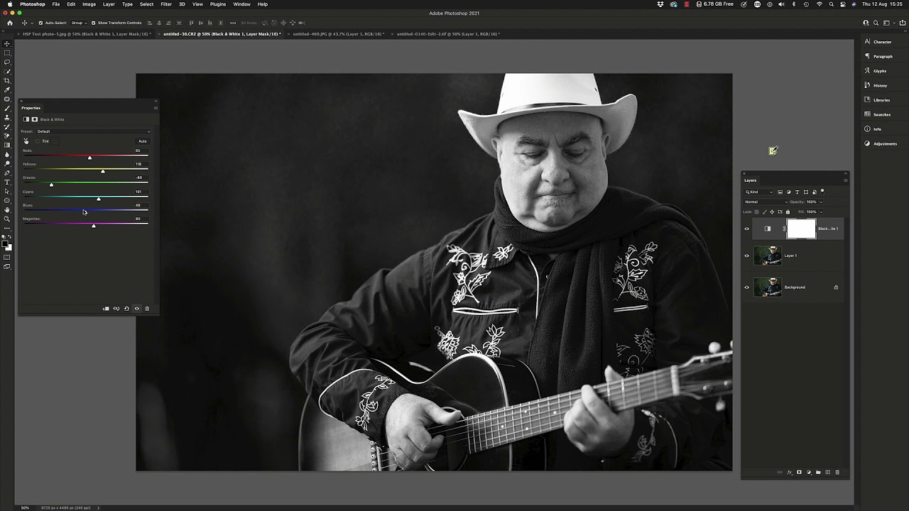 30 Days of Photoshop - Day 20: Black and White Adjustment Layer 30 Days of Photoshop - Day 20: Black and White Adjustment Layer
