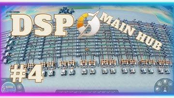 Main bus, hub or mall, our first BIG project | Beginners Guide | E4 | Dyson Sphere Program