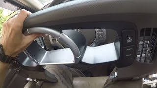 How to remove dashboard trim Honda Ridgeline to get to cluster radio or ac control