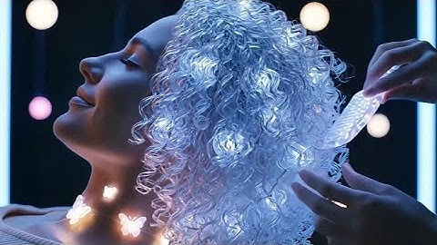 Satisfying 1-Hour Ai ASMR Compilation: Playing with Glass Hair for Sleep & Relaxation | NO LOOP