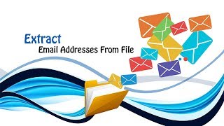Extract email addresses from file?