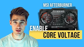 How to Enable and Change the Core Voltage Option in MSI Afterburner (Core Voltage Grey Out Fix)