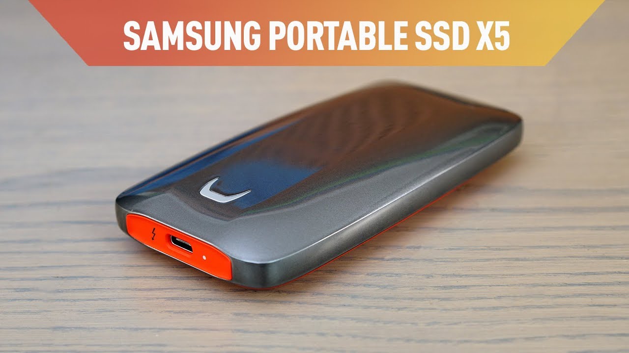 Samsung Portable SSD X5 Harici Disk İncelemesi - YouTube