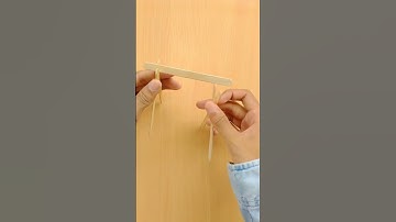 DIY ICE CREAM STICK SWING 😀 ICE CREAM STICK CRAFT IDEAS 💡 HOW TO MAKE SWING AT HOME 🏡 #shorts #diy