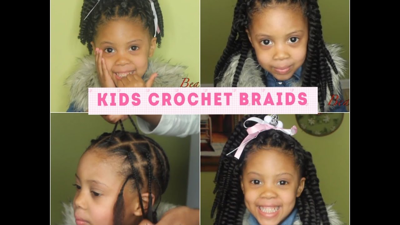 How To Kids Crochet Braids W Four Styles