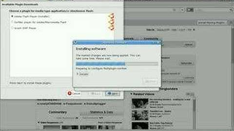 ubuntu flash player installation
