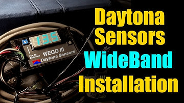Daytona Sensors WEGO III Wideband O2 Sensor Gauge/Datalogger Install | Turbo LS Swapped Dodge |