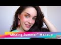 Missing Summer 🌻 ¿Cómo me maquillo? - MAKEUP TUTORIAL | VLOG