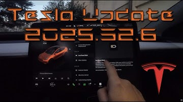 Tesla Update 2025.32.6, several features, Low Power Mode, AirBag, Grok and more