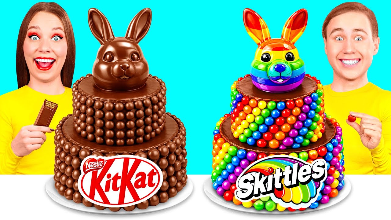 Кулинарный Челлендж: Я против Бабушки | Укрась Торт Челлендж