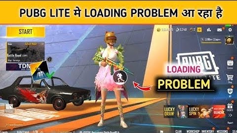 Pubg Lite Screen Loading Problem | Loading Screen Problem In Pubg Mobile Lite | Loading Problem