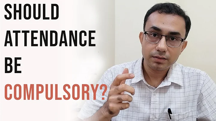 Should attendance be made compulsory? (Don't miss discussion at 15:10)