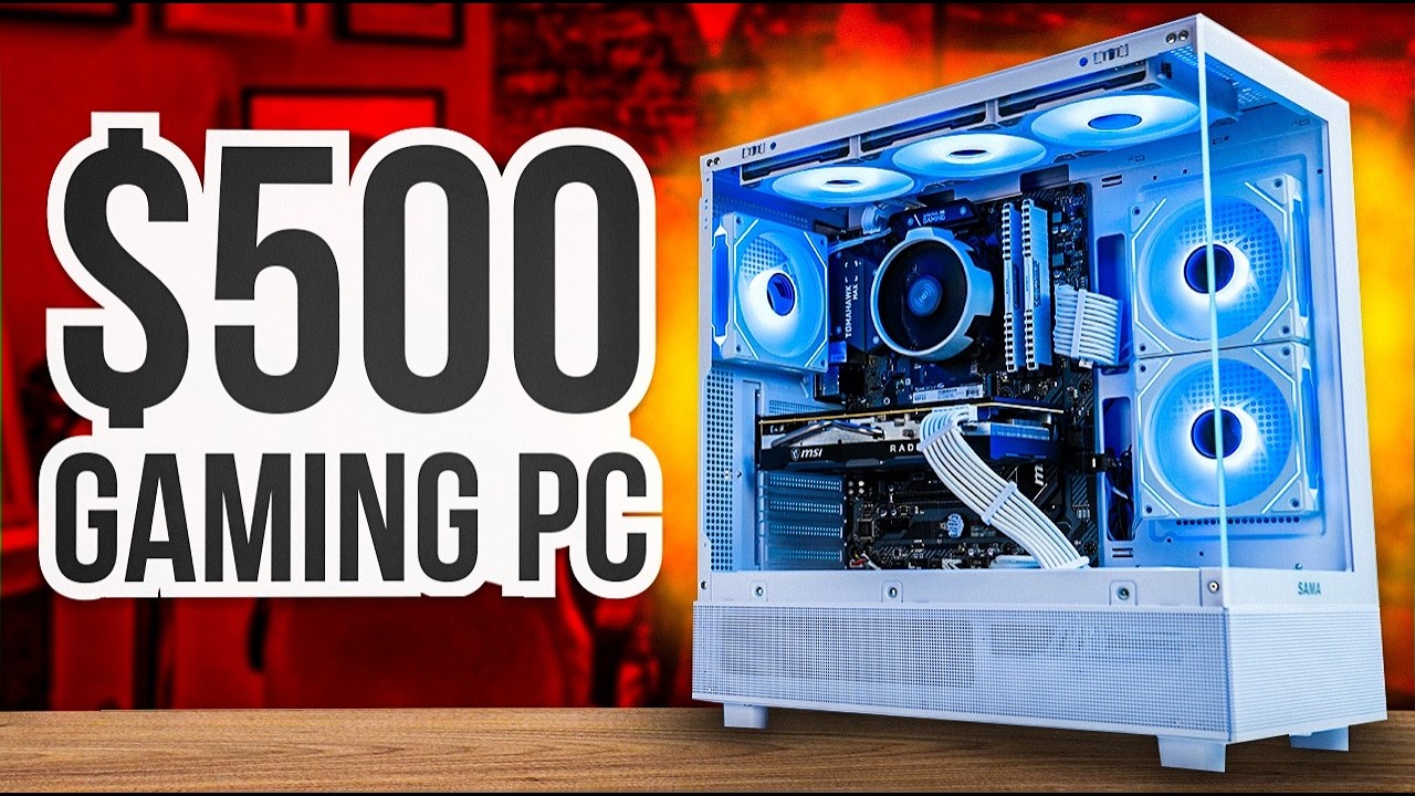 This $500 Gaming PC is AWESOME - YouTube