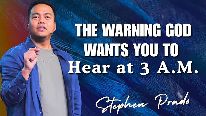 Stephen Prado Preaching Latest - The Warning God Wants You to Hear at 3 A.M.