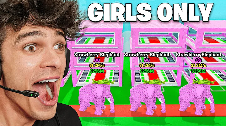 I Snuck Into GIRLS ONLY SERVER In Steal A Brainrot!