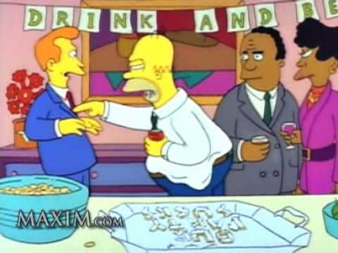 Drunk Homer Simpson Montage (Extremely Funny)