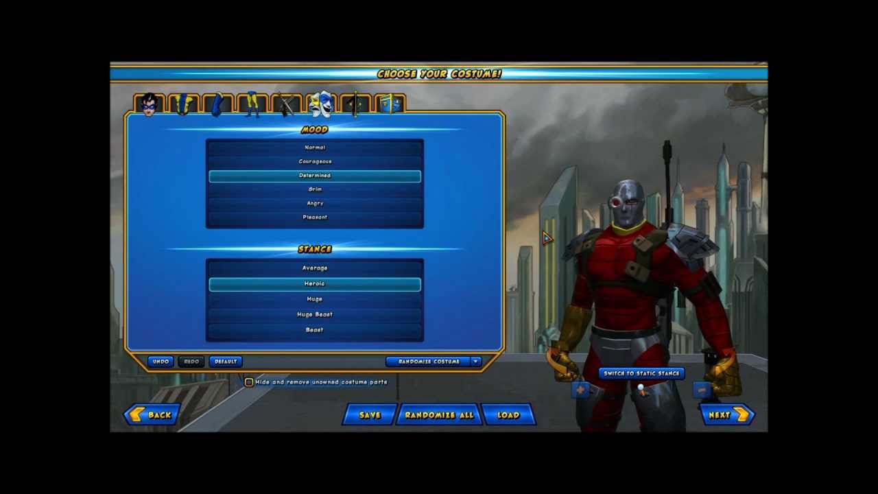 Deadshot Character Creation for Champions Online YouTube
