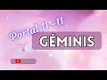 GÉMINIS✨INDEPENDIENTE Y SEGURIDAD EN TI PRÓSPERAS SI O SI #portal1111 #geminis NOVIEMBRE