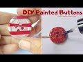 Diy painted buttons  button painting ideas 3  untrained artist