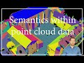 Automatic extraction and management of semantics within point cloud data