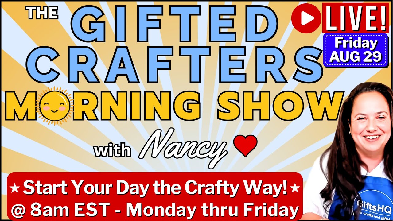 Project Updates +Spooky & Sweet Mystery Quilt ☀️ Gifted Crafters Morning Show - September 1 #86