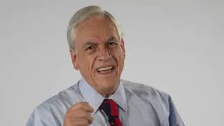Sebastián Piñera, President Of Chile, At The Innovating To Net Zero Summit