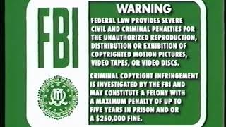 Green Fbi Warnings 1997-2000