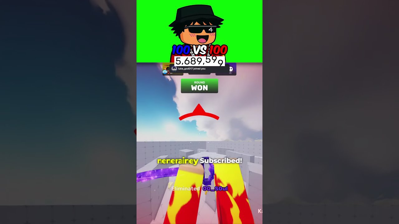 100 VS 100 IN RIVALS.. 😱 - YouTube