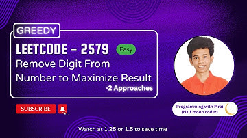 Split With Minimum Sum | Leetcode 2578 | Approach + Code with explanation.