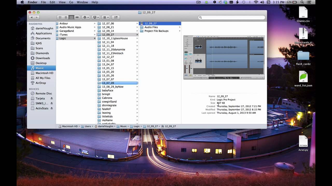 Sharing a Logic Project - YouTube