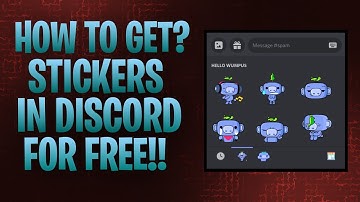 How To Get Stickers In Discord For Free!