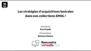 Les Stratégies Dacquisitions Lexicales Dans Nos Collections Éditions Maison Des Langues