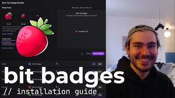 💎 how to add bit badges on twitch.tv